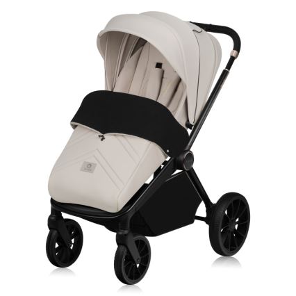 Lionelo - Kombi-Kinderwagen 2-in-1 MIKA PLUS Beige Sand
