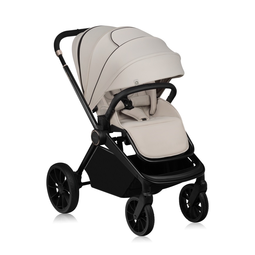 Lionelo - Kombi-Kinderwagen 2-in-1 MIKA PLUS Beige Sand