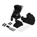 Lionelo - Kombi-Kinderwagen 2-in-1 MIKA PLUS Black Onyx