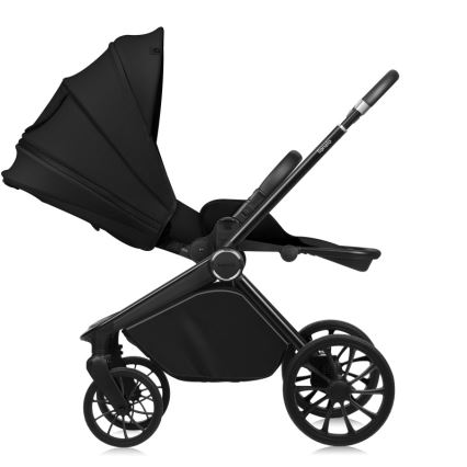 Lionelo - Kombi-Kinderwagen 2-in-1 MIKA PLUS Black Onyx