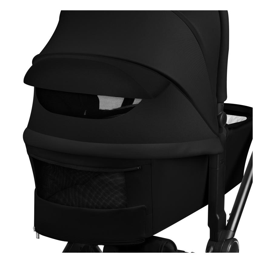 Lionelo - Kombi-Kinderwagen 2-in-1 MIKA PLUS Black Onyx