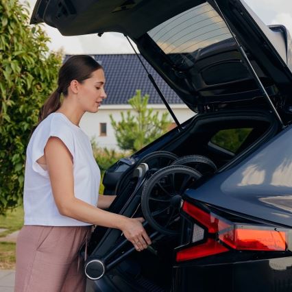 Lionelo - Kombi-Kinderwagen 2-in-1 MIKA PLUS Brown Rust