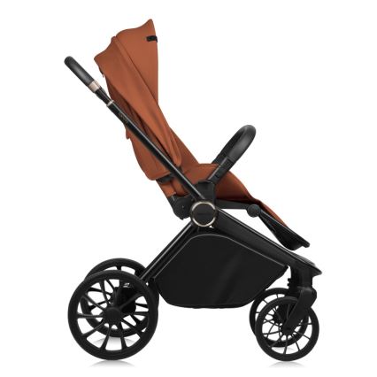 Lionelo - Kombi-Kinderwagen 2-in-1 MIKA PLUS Brown Rust