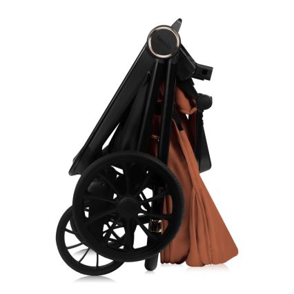 Lionelo - Kombi-Kinderwagen 2-in-1 MIKA PLUS Brown Rust