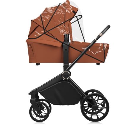 Lionelo - Kombi-Kinderwagen 2-in-1 MIKA PLUS Brown Rust