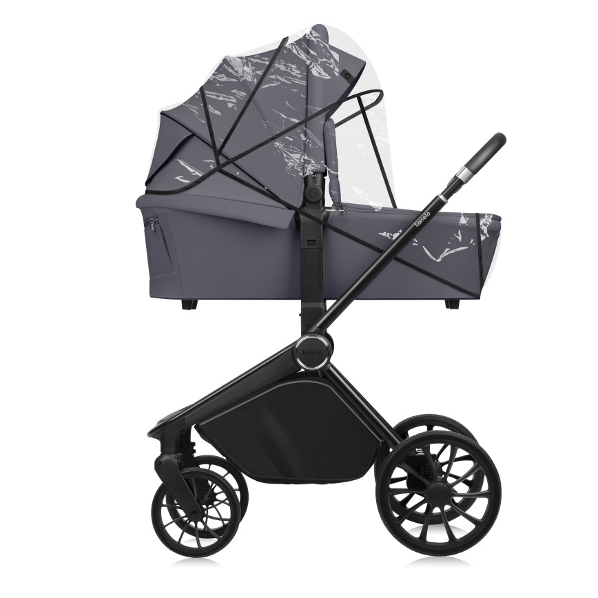 Lionelo - Kombi-Kinderwagen 2-in-1 MIKA PLUS Grey Stone