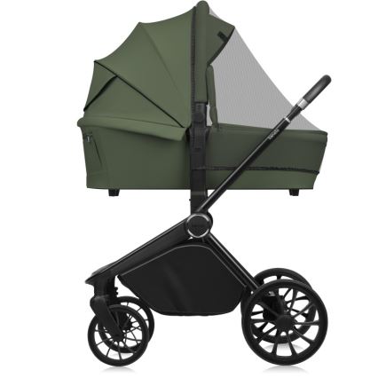 Lionelo - Kombi-Kinderwagen 2-in-1 MIKA PLUS Olivgrün