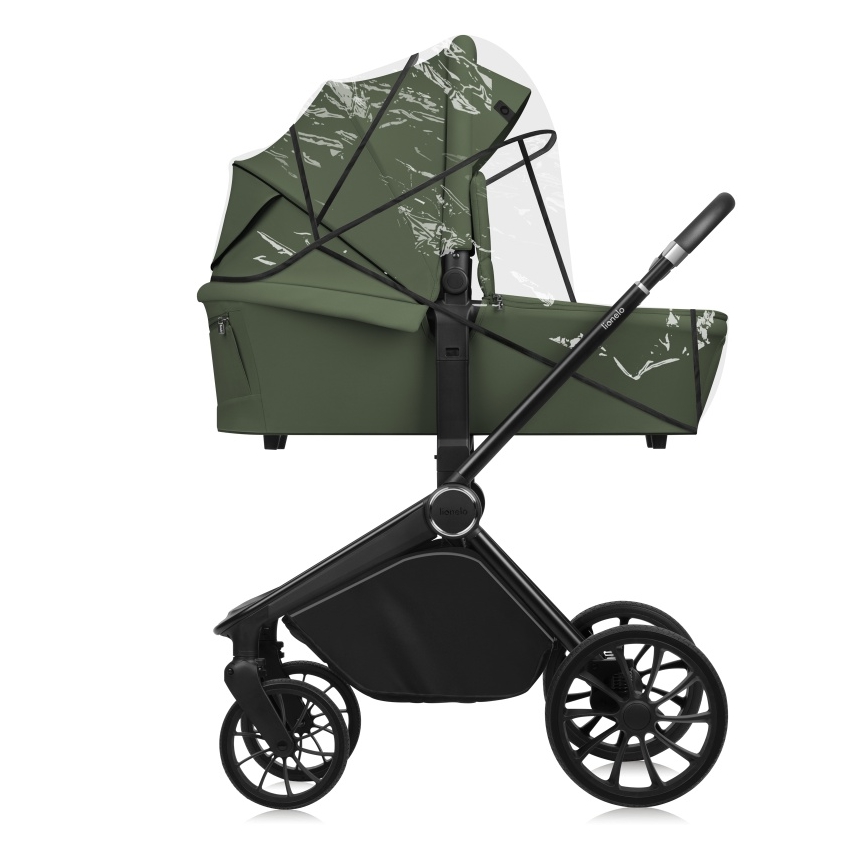 Lionelo - Kombi-Kinderwagen 2-in-1 MIKA PLUS Olivgrün