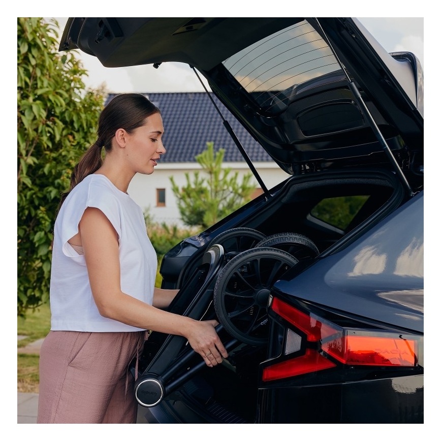 Lionelo - Kombi-Kinderwagen 2-in-1 MIKA PLUS Rostbraun