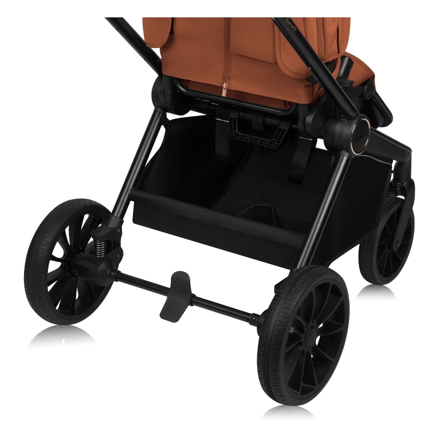 Lionelo - Kombi-Kinderwagen 2-in-1 MIKA PLUS Rostbraun