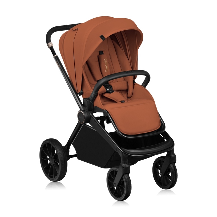 Lionelo - Kombi-Kinderwagen 2-in-1 MIKA PLUS Rostbraun
