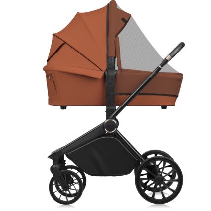 Lionelo - Kombi-Kinderwagen 2-in-1 MIKA PLUS Rostbraun