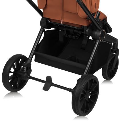 Lionelo - Kombi Kinderwagen 2in1 MIKA PLUS Braun Rost