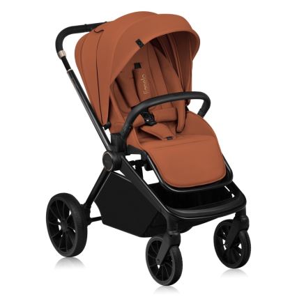 Lionelo - Kombi Kinderwagen 2in1 MIKA PLUS Braun Rost