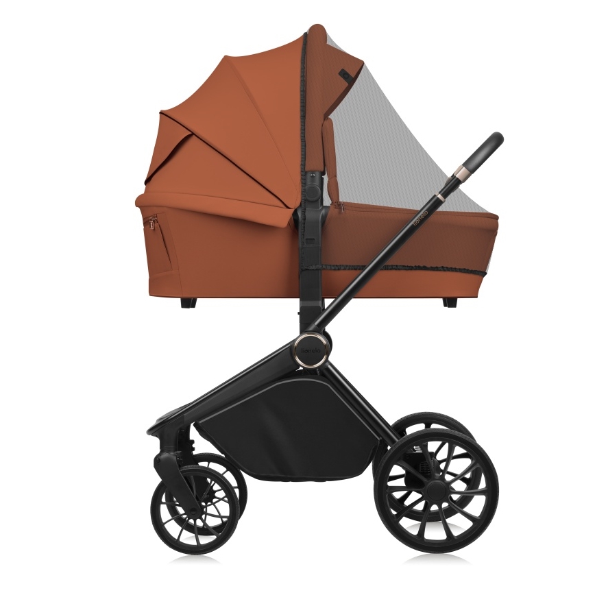 Lionelo - Kombi Kinderwagen 2in1 MIKA PLUS Braun Rost
