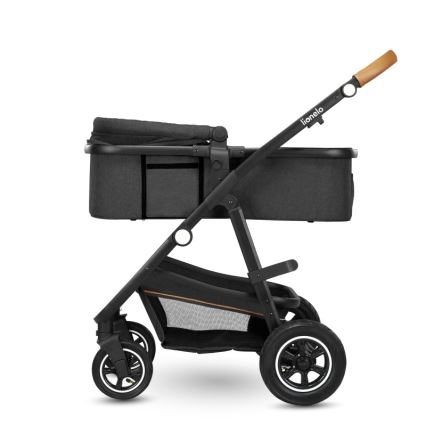 Lionelo - Kombi-Kinderwagen 3-in-1 AMBER Grau Graphit
