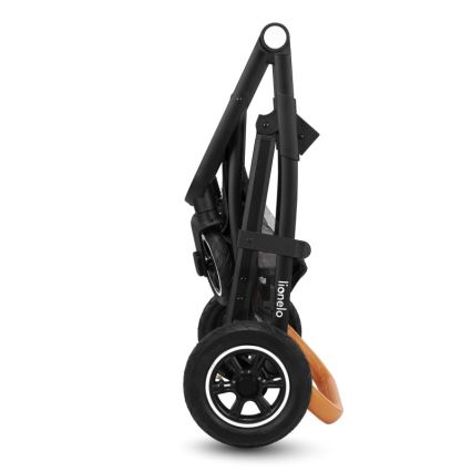 Lionelo - Kombi-Kinderwagen 3-in-1 AMBER Grau Graphit