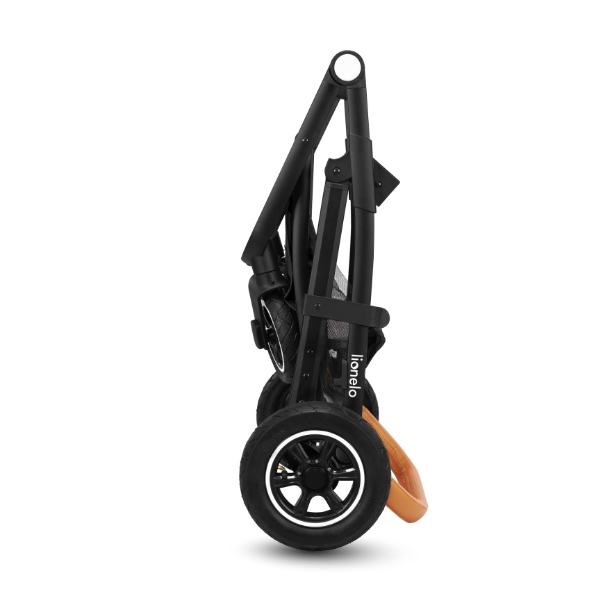 Lionelo - Kombi-Kinderwagen 3-in-1 AMBER Grau Graphit