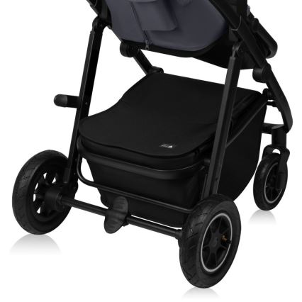 Lionelo - Kombi-Kinderwagen 3-in-1 AMBER PLUS Grau Graphit