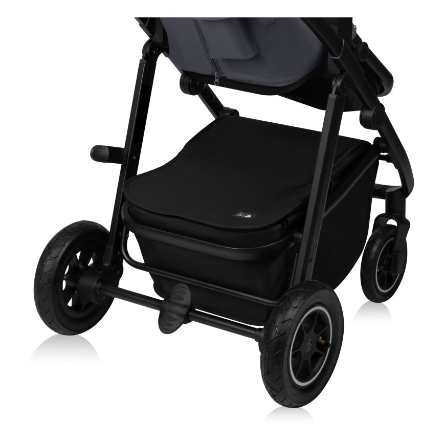 Lionelo - Kombi-Kinderwagen 3-in-1 AMBER PLUS Grau Graphit