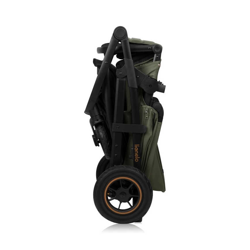 Lionelo - Kombi-Kinderwagen 3-in-1 AMBER PLUS Green Forest