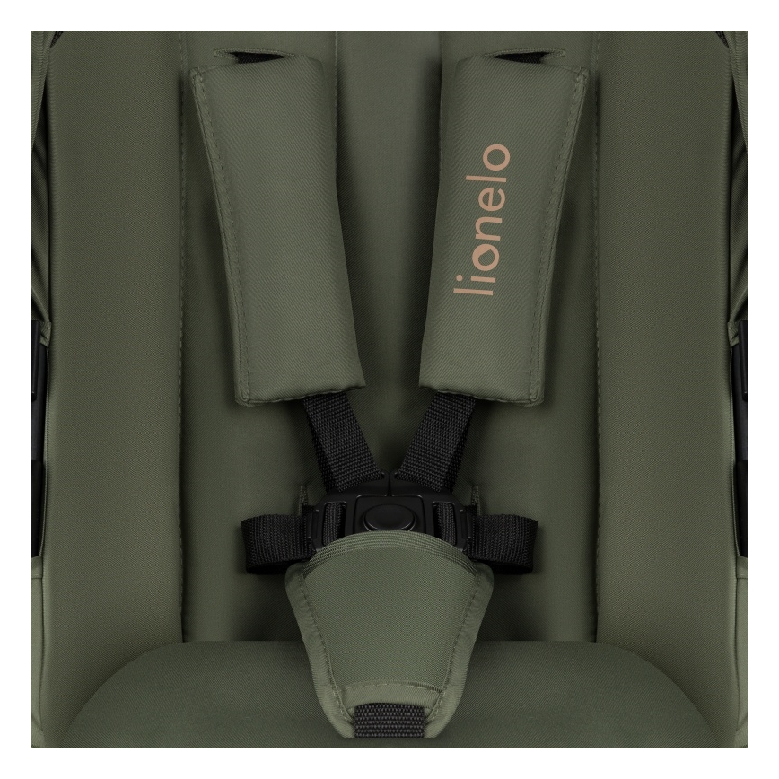 Lionelo - Kombi-Kinderwagen 3-in-1 AMBER PLUS Green Forest
