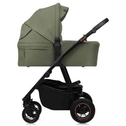 Lionelo - Kombi-Kinderwagen 3-in-1 AMBER PLUS Green Forest