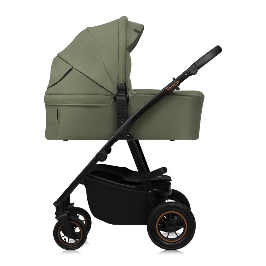 Lionelo - Kombi-Kinderwagen 3-in-1 AMBER PLUS Green Forest