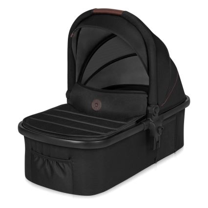 Lionelo - Kombi-Kinderwagen 3-in-1 AMBER Schwarz/Silber