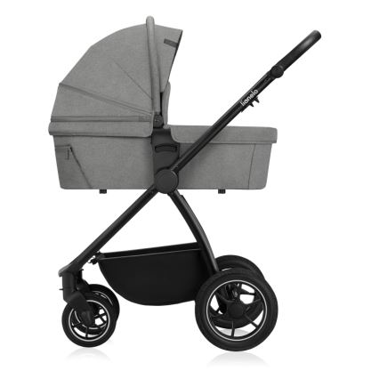 Lionelo - Kombi-Kinderwagen 3-in-1 MERIL Grey Stone