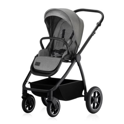 Lionelo - Kombi-Kinderwagen 3-in-1 MERIL Grey Stone