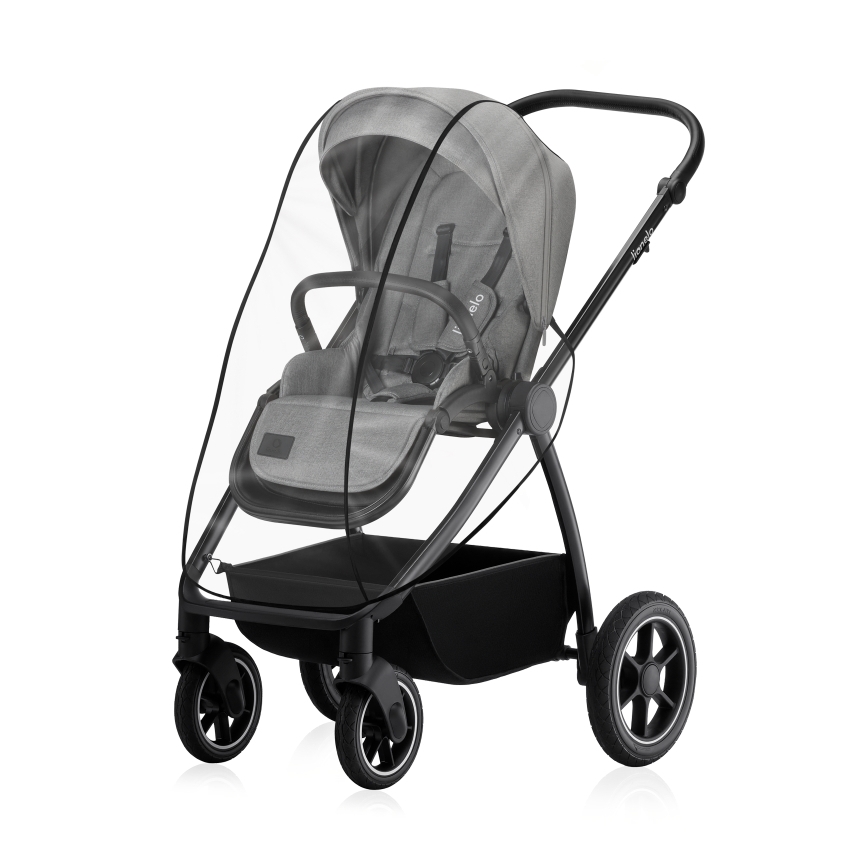 Lionelo - Kombi-Kinderwagen 3-in-1 MERIL Grey Stone