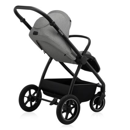 Lionelo - Kombi-Kinderwagen 3-in-1 MERIL Grey Stone