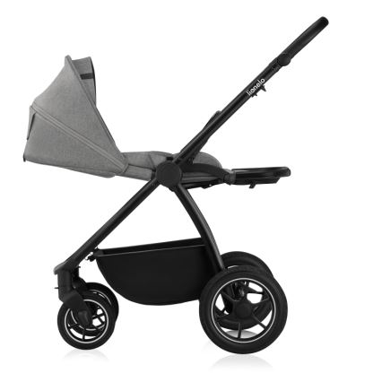 Lionelo - Kombi-Kinderwagen 3-in-1 MERIL Grey Stone