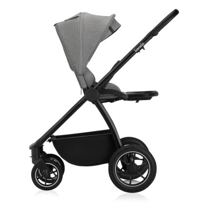 Lionelo - Kombi-Kinderwagen 3-in-1 MERIL Grey Stone