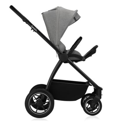 Lionelo - Kombi-Kinderwagen 3-in-1 MERIL Grey Stone
