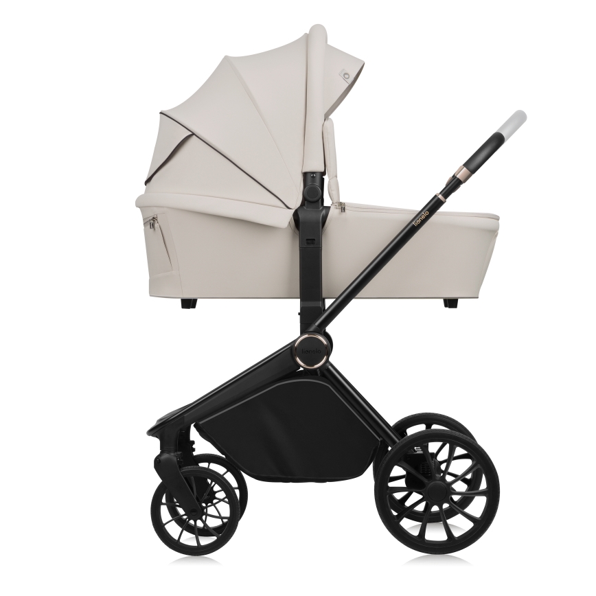 Lionelo - Kombi-Kinderwagen 3-in-1 MIKA PLUS Beige Sand