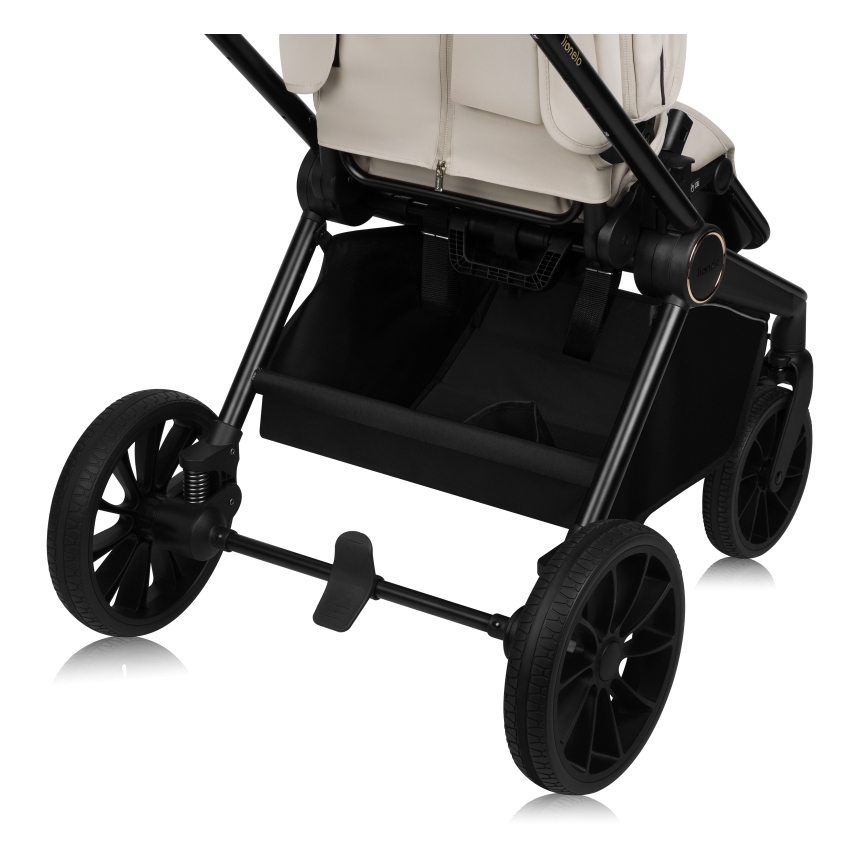 Lionelo - Kombi-Kinderwagen 3-in-1 MIKA PLUS Beige Sand