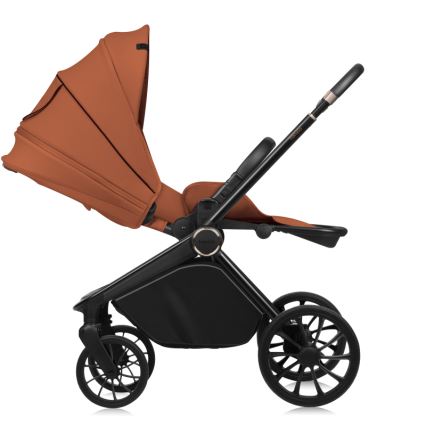 Lionelo - Kombi-Kinderwagen 3-in-1 MIKA PLUS Braun-Rost