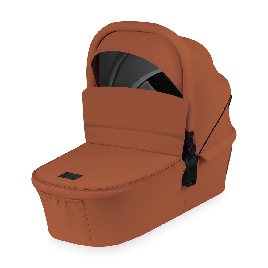 Lionelo - Kombi-Kinderwagen 3-in-1 MIKA PLUS Braun-Rost