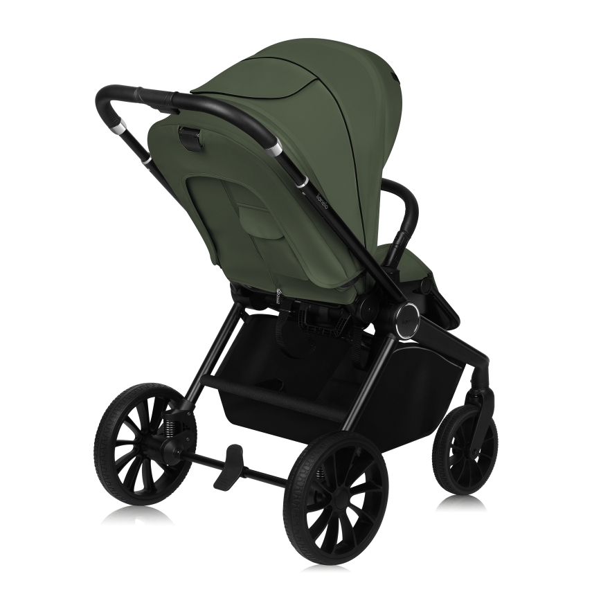 Lionelo - Kombi-Kinderwagen 3-in-1 MIKA PLUS Olivgrün