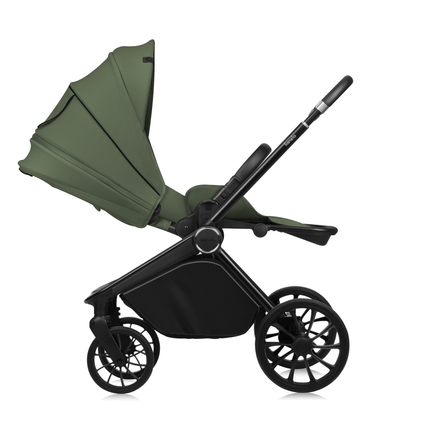 Lionelo - Kombi-Kinderwagen 3-in-1 MIKA PLUS Olivgrün