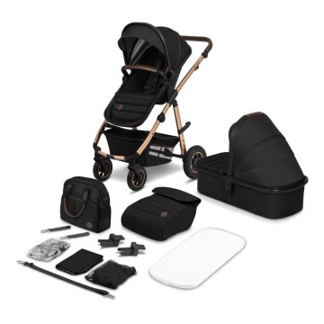 Lionelo - Kombikinderwagen 2-in-1 AMBER Black Onyx
