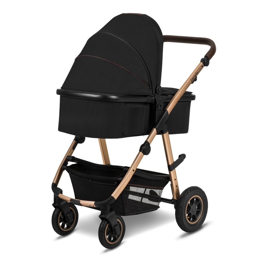 Lionelo - Kombikinderwagen 2-in-1 AMBER Black Onyx