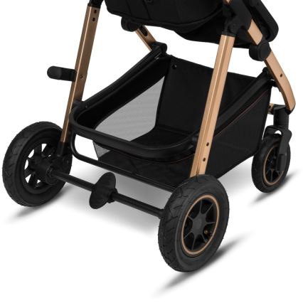 Lionelo - Kombikinderwagen 2-in-1 AMBER Black Onyx