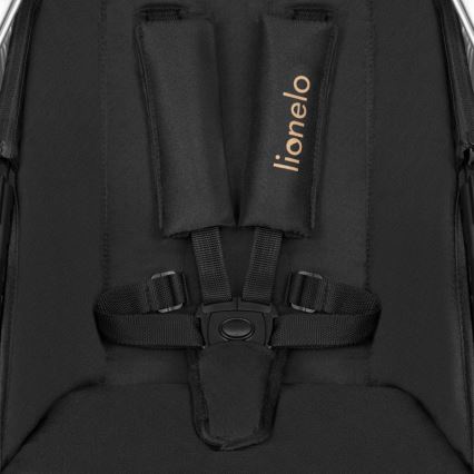 Lionelo - Kombikinderwagen 2-in-1 AMBER Black Onyx