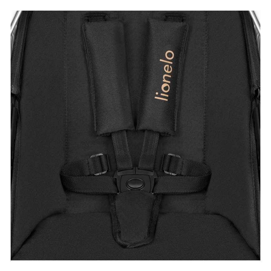 Lionelo - Kombikinderwagen 2-in-1 AMBER Black Onyx