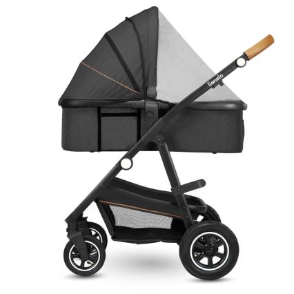 Lionelo - Kombikinderwagen 2-in-1 AMBER Grau Graphit