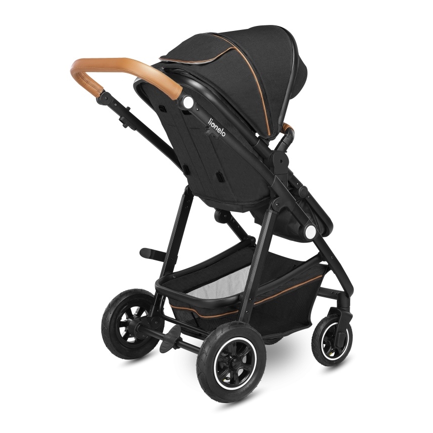 Lionelo - Kombikinderwagen 2-in-1 AMBER Grau Graphit