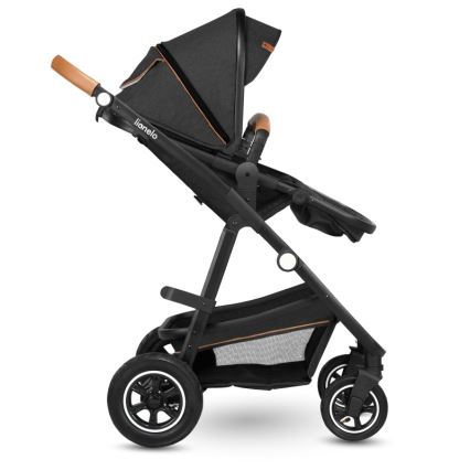 Lionelo - Kombikinderwagen 2-in-1 AMBER Grau Graphit